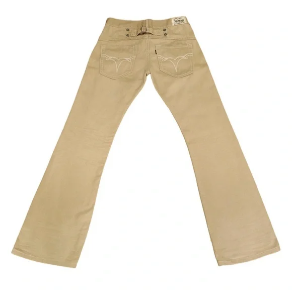 Hysteric Glamour Tan Flared Jeans Bootcut